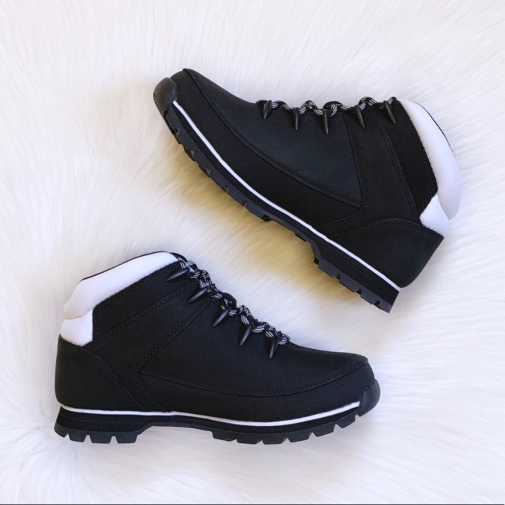 Timberland Euro Sprint Mid Hiker In Black - Picture 3 of 7